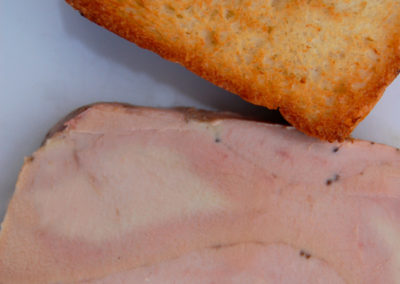 Foie gras d'oie maison et pain brioché Restaurant Au Bon Pichet Sélestat